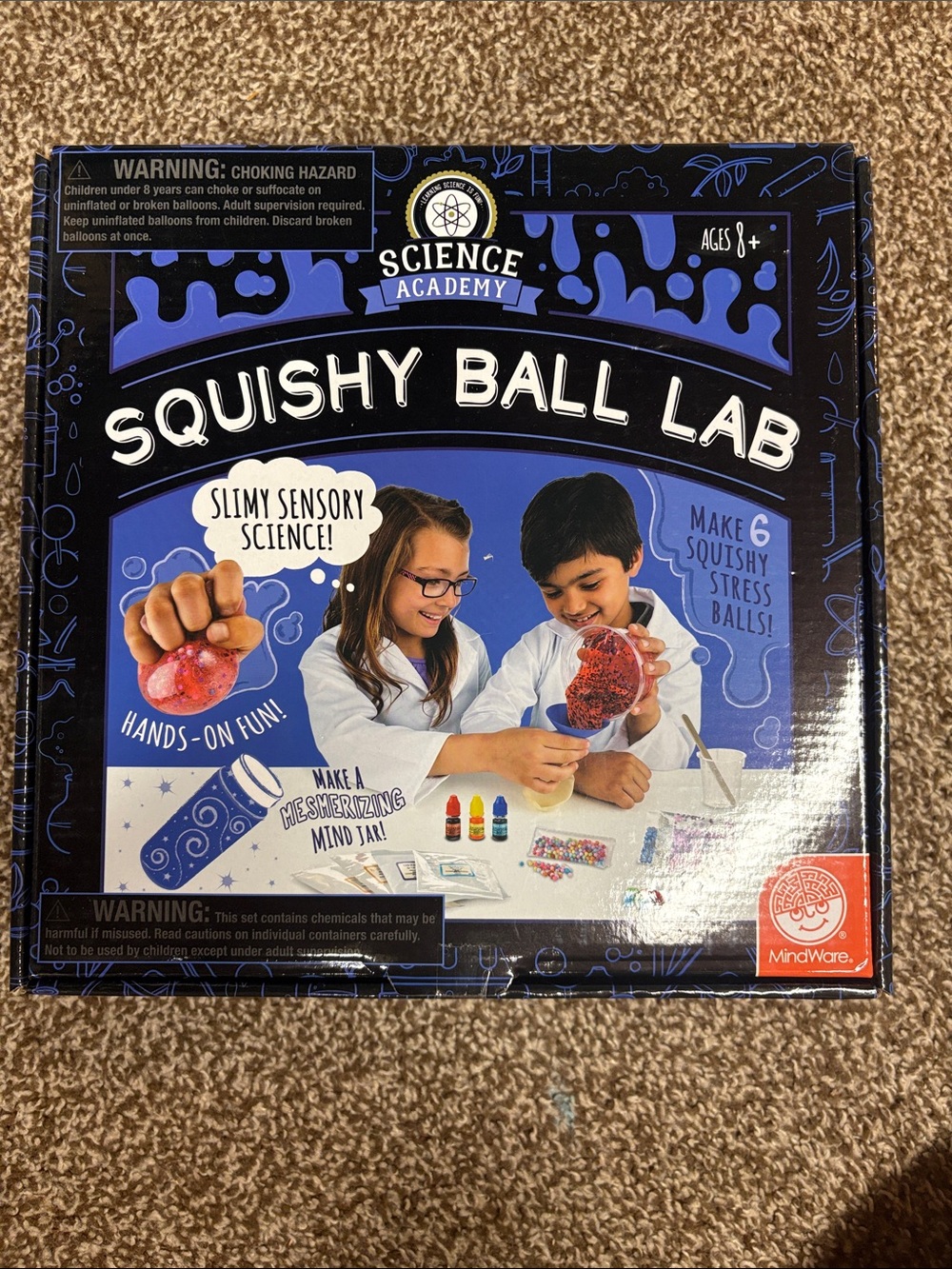 MindWare Science Academy Squishy Ball Lab - NEW